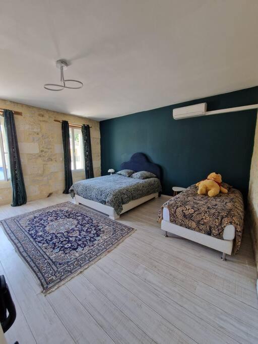 Demeure En Pierre Avec Piscine Privee Villa Etauliers Exteriör bild