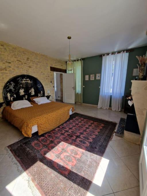 Demeure En Pierre Avec Piscine Privee Villa Etauliers Exteriör bild